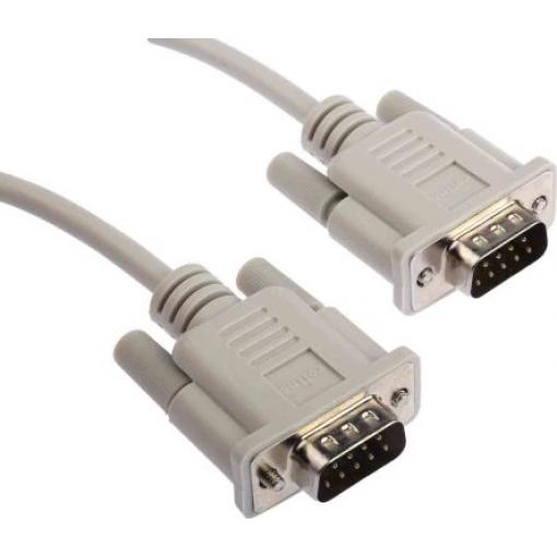 Roline Sériový kabel, A: Vnější délka 1.8 m, A: D-Sub 9pin, B: Vnější, B: DB9, Polyvinylchlorid