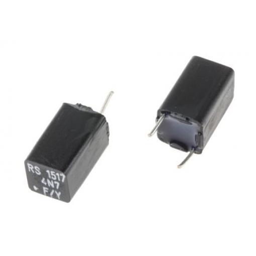 Vrstvové kondenzátory, řada: EXFS 4.7 nF, Průchozí otvor 0.6 mm RS PRO