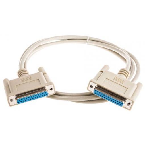 Roline Sériový kabel, A: Vnitřní délka 1.8 m, A: D-sub 25kolíkový, B: Vnitřní, B: DB25, Polyvinylchlorid