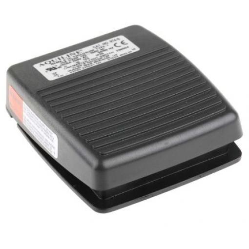 RS PRO Nožní spínač, řada: Aquiline Momentary IP20 Pro nízkou zátěž Okamžité ovládání Polymer DPCO 15 A 250 V dc 250 V