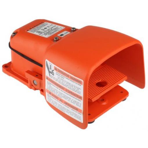 RS PRO Nožní spínač, řada: Anti Trip - Hercules IP56 Silné zatížení Okamžité ovládání Litina DPCO 20 A 250 V ac