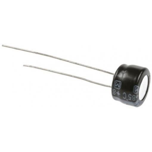 Kondenzátor, řada: KS-A 22 μF ±20 % 50 V dc Radiální vedení ECEA1HKS220, Průchozí otvor AEC-Q200 Panasonic