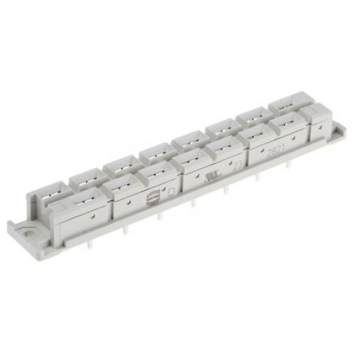 HARTING Konektor DIN 41612, řada: DIN 41612, orientace těla: Rovný, rozteč: 10.16 mm, počet kontaktů: 15, počet řad: 2