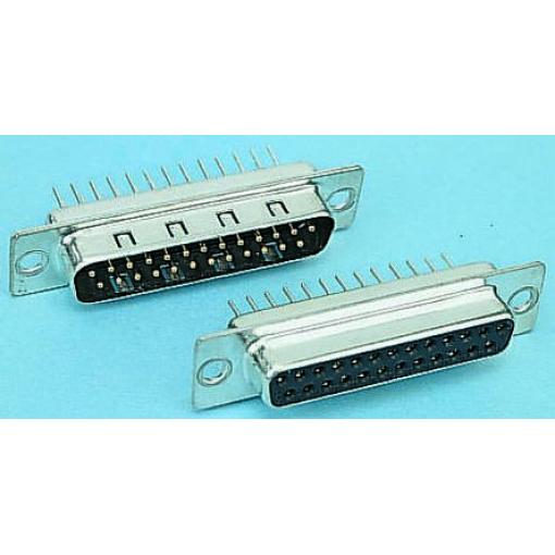 HARTING Konektor D-Sub, počet kontaktů: 15, orientace těla: Rovný 2.74 mm, Průchozí otvor Vnější, D