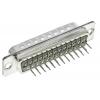HARTING Konektor D-Sub, řada: D-Sub Standard, počet kontaktů: 25, orientace těla: Rovný 2.76 mm, Průchozí otvor Vnější,