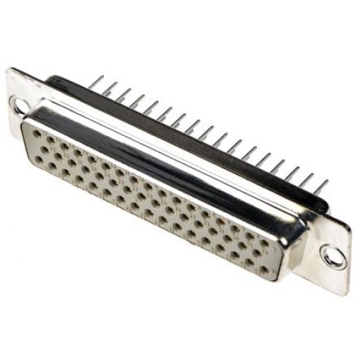HARTING Konektor D-Sub, řada: D-Sub Standard, počet kontaktů: 50, orientace těla: Rovný 2.76 mm, Průchozí otvor Vnitřní,
