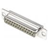 HARTING Konektor D-Sub, řada: D-Sub, počet kontaktů: 25, orientace těla: Rovný 2.77 mm, Montáž do panelu Vnitřní, D-SUB,