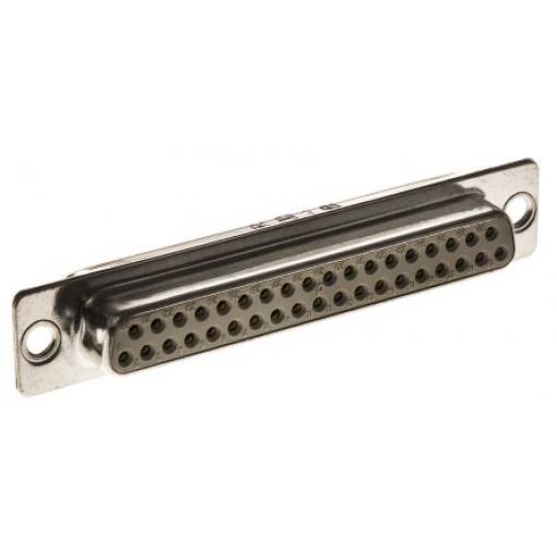 HARTING Konektor D-Sub, řada: D-Sub, počet kontaktů: 37, orientace těla: Rovný, Montáž do panelu Vnitřní, D-SUB, 1 kV, C