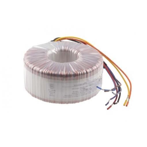 RS PRO Toroidní transformátor, počet výstupů: 2, primární napětí: 2 x 115 V ac, sekundární napětí: 2 x 24 V ac 250 VA,