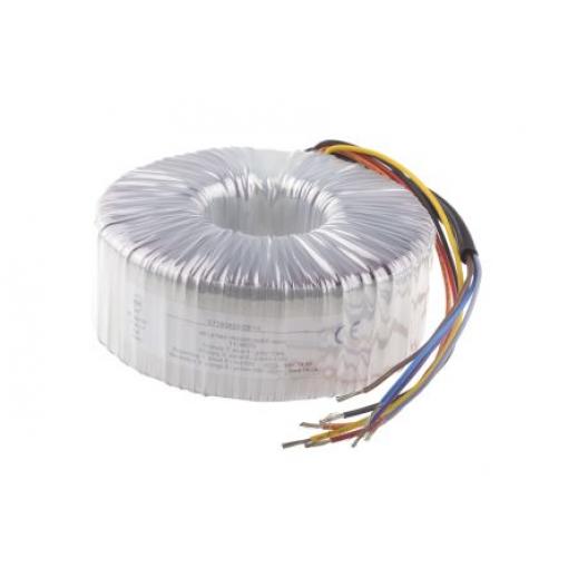 RS PRO Toroidní transformátor, počet výstupů: 2, primární napětí: 2 x 115 V ac, sekundární napětí: 2 x 55 V ac 400 VA,