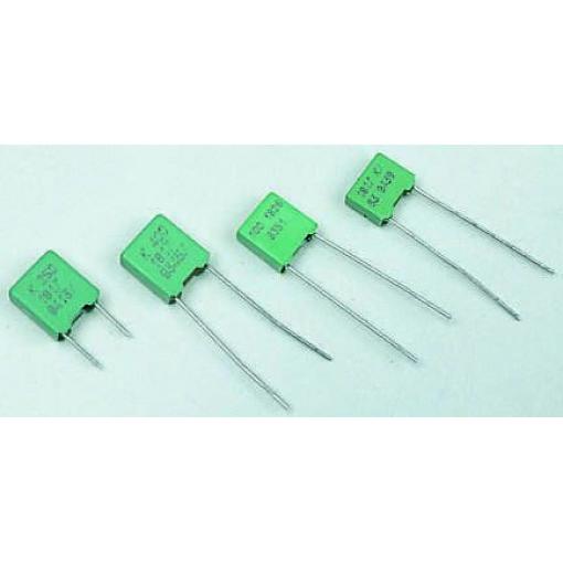 Vrstvové kondenzátory, řada: MKT 1817, Průchozí otvor 33 nF 160 V ac 250 V dc Vishay 0.5 mm