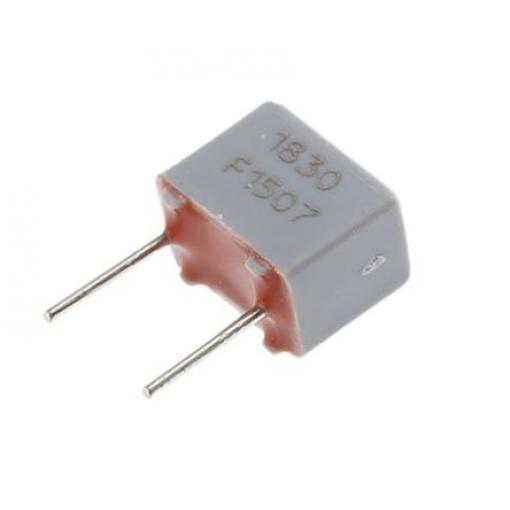 Vrstvové kondenzátory, řada: KP 1830 2.2 nF ±1 % 630 V dc 40 V ac, Průchozí otvor 0.5 mm Vishay