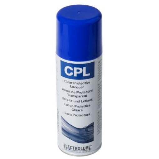 Montážní sada PCB, Bezbarvá Akrylová pryskyřice, 200 ml, Elektronika, Kabelová svorka PCB Aerosol 45kV/mm Electrolube
