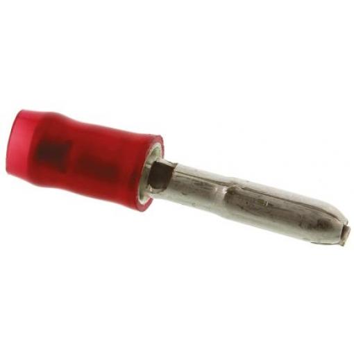 Krimpovací kuličkový konektor, řada: PIDG Izolované, Vnější průměr kuličky 3 mm barva Červená, max. AWG: 15 AWG, min.