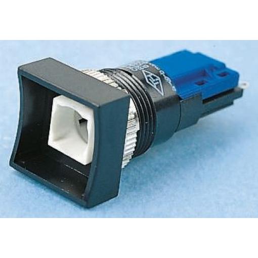Saia-Burgess Tlačítkový spínač IP40 SPDT Panel Blokování 21 x 27 mm 5 A 250 V ac