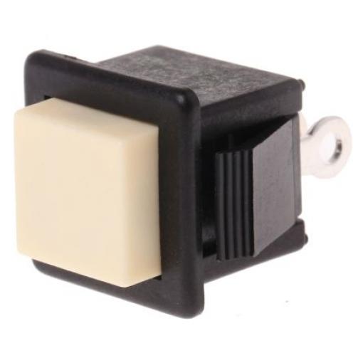 APEM Tlačítkový spínač, řada: 1400N SPDT Panel Okamžité 14.3 x 16.5 mm 2 A 12 V dc