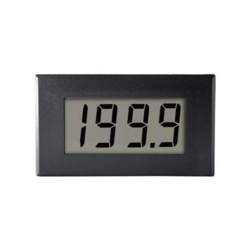 Lascar Digitální panelový multifunkční měřič, řada: DPM942 7segmentový displej LCD, výška výřezu: 40 mm, šířka výřezu: