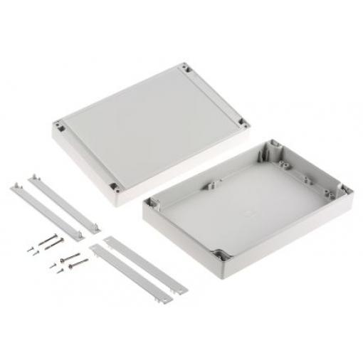 OKW Pouzdro, řada: Robust-Box IP66 Nestíněný barva Šedá barva Šedá ABS 240 mm 60 mm 160 mm
