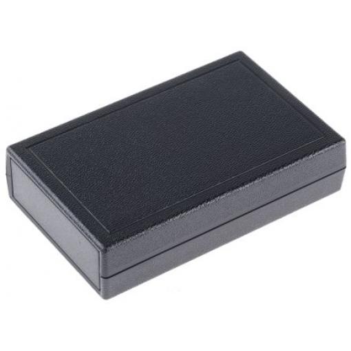 RS PRO Kapesní pouzdro Integrovaná přihrádka na baterie Prohlubeň pro klávesnici ABS barva Černá 96.5 mm 22.9 mm 61 mm