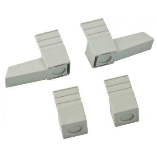 Příslušenství skříně Bopla, ABS Stopy Pouzdra Ultramas 58 mm, délka: 17 mm 22 mm