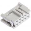 3M Konektor IDC, řada: 3000 Vnitřní, rozteč: 2.54 mm, počet kontaktů: 10, počet řad: 2, Kabel, IDC, orientace těla: