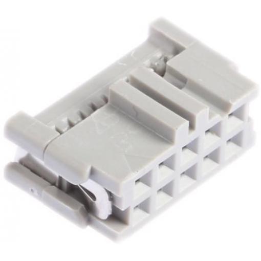 3M Konektor IDC, řada: 3000 Vnitřní, rozteč: 2.54 mm, počet kontaktů: 10, počet řad: 2, Kabel, IDC, orientace těla: