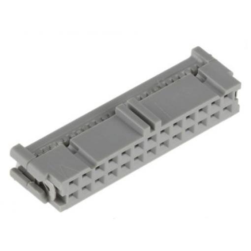 3M Konektor IDC, řada: 3000 Vnitřní, rozteč: 2.54 mm, počet kontaktů: 26, počet řad: 2, Kabel, IDC, orientace těla: