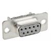 Konektor D-Sub IDC, řada: 8300, rozteč: 2.74mm, počet kontaktů: 9, orientace těla: Pravý úhel, Samice, materiál