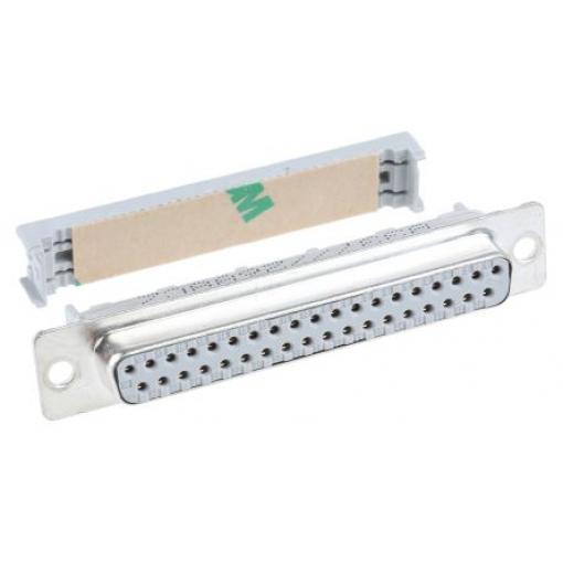 3M Konektor D-Sub, řada: 8300, počet kontaktů: 37, orientace těla: Pravý úhel 2.74 mm, Kabel Vnitřní, 1 kV