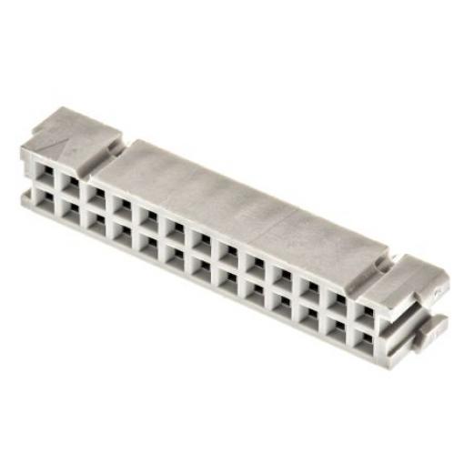 3M Konektor IDC, řada: 3000 Vnitřní, rozteč: 2.54 mm, počet kontaktů: 26, počet řad: 2, Kabel, IDC, orientace těla: