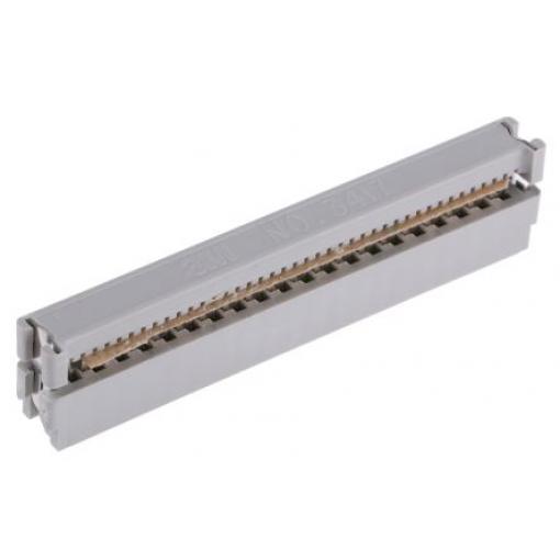 3M Konektor IDC, řada: 3000 Vnitřní, rozteč: 2.54 mm, počet kontaktů: 40, počet řad: 2, Kabel, IDC, orientace těla: