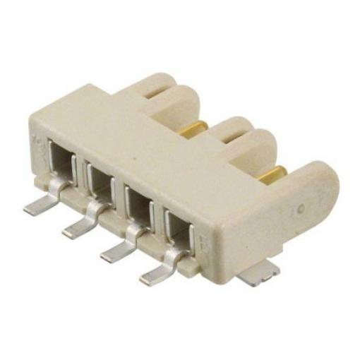 Amphenol Communications Solutions Konektor PCB, řada: RotaConnect, Deska-deska, počet kontaktů: 4, počet řad: 1, rozteč: