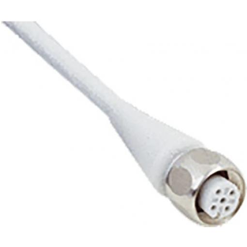Kabel ovladače snímače, A: Vnitřní, A: M12, Rovný 4, B: Volný konec, B: Neuzavřený, 250V 4, IP67, IP69K, řada: IMF SICK