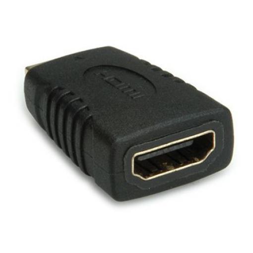 Roline Adaptér rozhraní, adaptér z typu: HDMI Vnější, Mini HDMI, adaptér z typu: Mini adaptér HDMI Vnitřní, Černá,