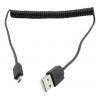 Roline Kabel USB Vnější, A: USB typu A, 1 m Vnější, Černá, B: Micro USB typ B
