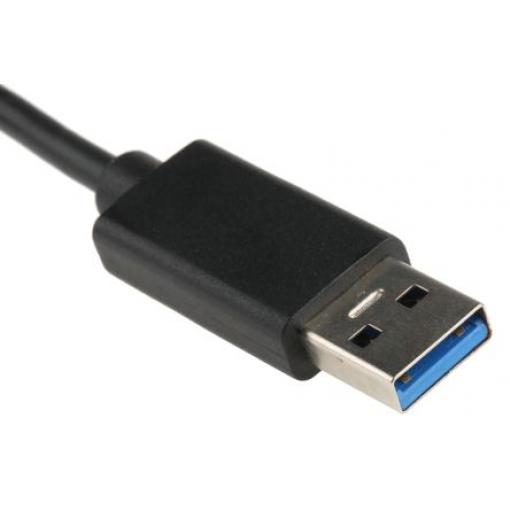 Roline Kabel USB Vnější, A: USB typu A, 500 mm Vnější, Černá, B: USB typu C