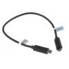 Roline Kabel USB Vnější, A: Micro USB B, 300 mm Vnější, Černá, B: Micro USB typ B