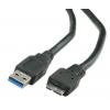 Roline Kabel USB Vnější, A: USB typu A, 150 mm Vnější, Černá, B: Micro USB typ B