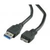 Roline Kabel USB Vnější, A: USB typu A, 3 m Vnější, Černá, B: Micro USB typ B