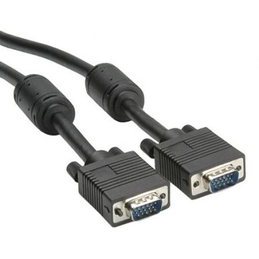 Roline, A: Vnější VGA, B: Vnější VGA Kabel VGA 2 m, Černá