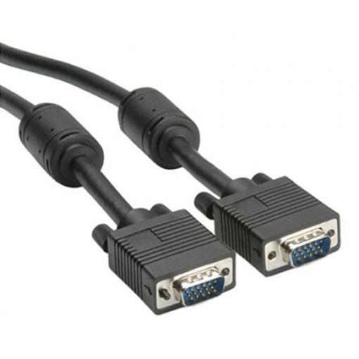 Roline, A: Vnější VGA, B: Vnější VGA Kabel VGA 3 m, Černá