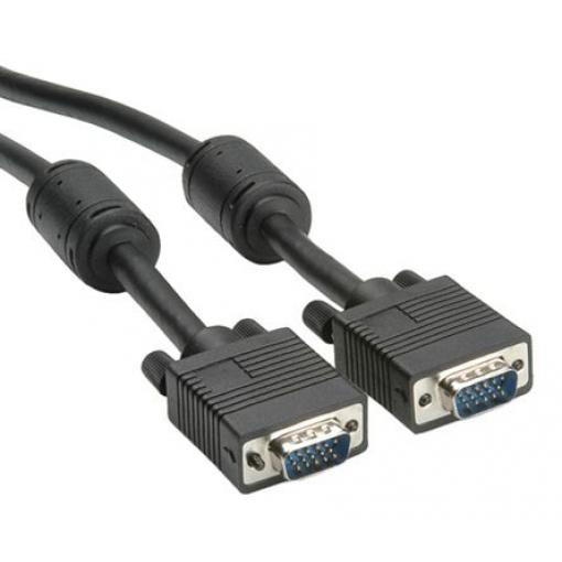 Roline, A: Vnější VGA, B: Vnější VGA Kabel VGA 15 m, Černá