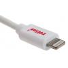 Roline Kabel USB Vnější, A: USB typu A, 1 m Vnější, Bílá, B: Lightning