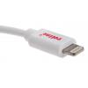 Roline Kabel USB Vnější, A: USB typu A, 1.8 m Vnější, Bílá, B: Lightning