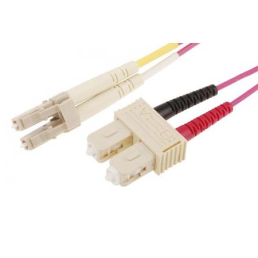 RS PRO Optický kabel 900 μm 3 m Nízko dýmivý bezhalogenový plášť, Fialová, Voda