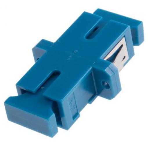 Adaptér pro optická vlákna, SC k SC Vícerežimové barva Modrá jednoduchý ztráta ze zapojení 0.15dB RS PRO