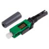 Konektor vláknové optiky, řada: SC, SC APC Jednovidové Simplexní velikost vlákna 9/125 μm ztráta ze zapojení 0.5dB barva