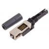 Konektor vláknové optiky, řada: SC, SC PC Vícerežimové Simplexní velikost vlákna 50/125 μm ztráta ze zapojení 0.5dB OM3