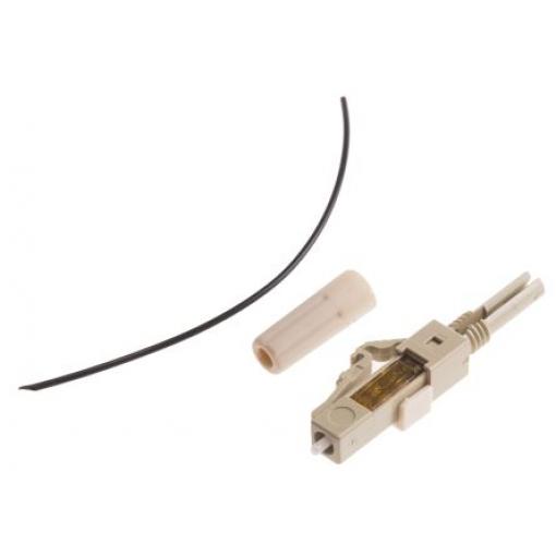 Konektor vláknové optiky, řada: LC, LC PC Vícerežimové Simplexní velikost vlákna 50/125 μm ztráta ze zapojení 0.4dB OM3