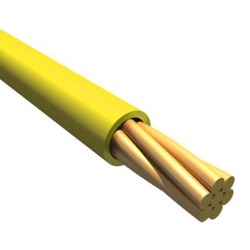 prameny vodičů: 7 Polyvinylchlorid Alpha Wire 3048 YL001